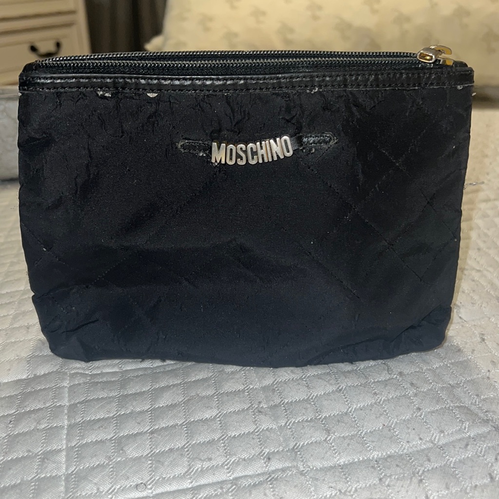 Black Moschino Handbag Clutch